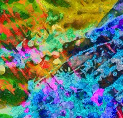 Abstract art grunge texture background. Dirty pattern for graphic design. Creative painting wallpaper. Vintage oil painting on canvas. Simple close up backdrop.