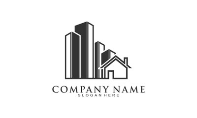 Fototapeta premium Home office logo