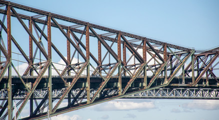 suspended bridge