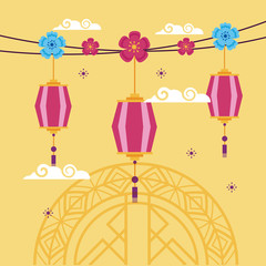 celebration mid autumn festival card
