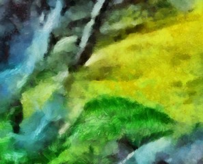 Grunge texture. Abstract background. Oil paint. Dry brush strokes. Simple pattern. Design template. Creative wallpaper. Scratches elements.