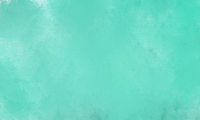 painted texture with medium aqua marine, pale turquoise and light cyan colors. 2d illustration. can be used als graphic element, wallpaper and texture