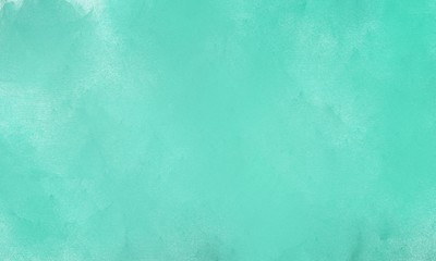 painted texture with medium aqua marine, pale turquoise and light cyan colors. 2d illustration. can be used als graphic element, wallpaper and texture