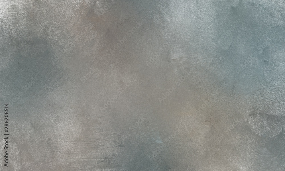 Aufkleber background with washed out paint texture with gray gray, light gray and silver colors. can be used a