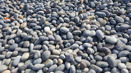 pebbles on the beach