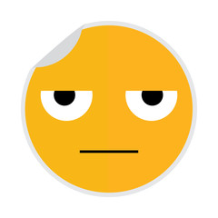 expression face sticker