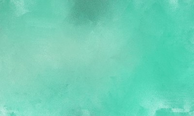 background texture painted with medium aqua marine, pastel blue and pale turquoise color. can be used als graphic element, wallpaper and texture