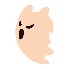 Fototapeta premium ghost happy halloween celebration design