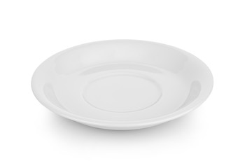 plate on white background.