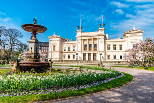 View of the lund university in Sweden