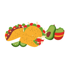 mexico culture and foods cartoons