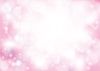 アブストラクト　光の背景	ピンク