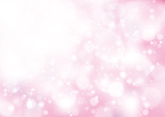 アブストラクト　光の背景	ピンク