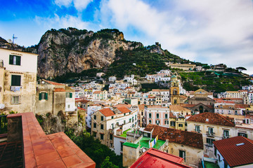 Naklejka premium Amalfi Coast