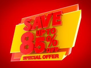 SAVE UP TO 85 % OFF SPECIAL OFFER 3d rendering