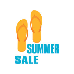 Summer sale label