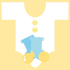 cute clothes for baby with cute sock