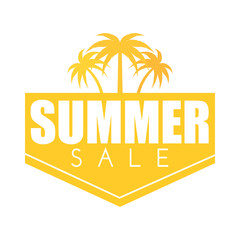 Summer sale label