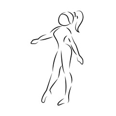 women body drawing