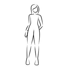 women body drawing