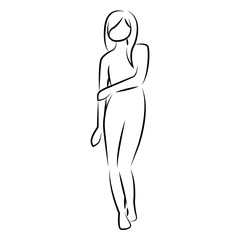 women body drawing