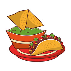 mexico culture and foods cartoons