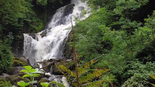 Timelapse Of Torc Waterfall In Killarney National Park. Earth lives