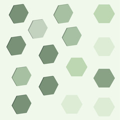 Bright hexagons wallpaper or background