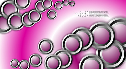 Vector Abstract Background Overlapping circles. Eps 10 concept for your design
