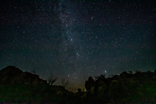 Night Sky At Joshua Tree National Park,  California