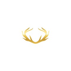 Golden Antlers Logo Inspirations Template