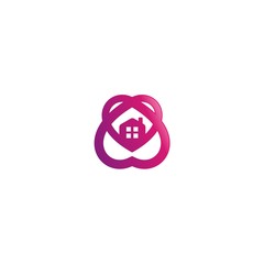 Lovely House Logo Inspirations Template