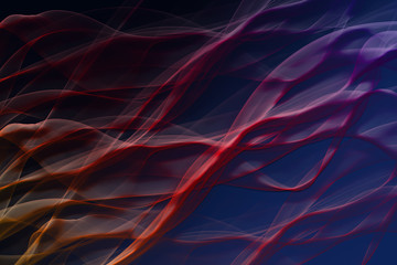 Geometric abstract background with colorful lines