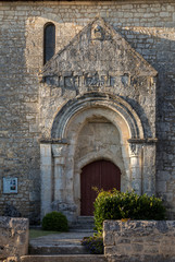Old Church in  hamlet de Saint Georges de Montagne near Saint Emilion, Gironde, France