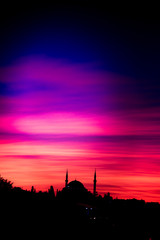 Ottoman style mosque in Istanbul