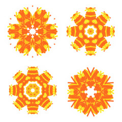 Fototapeta premium Bright abstract color patterns