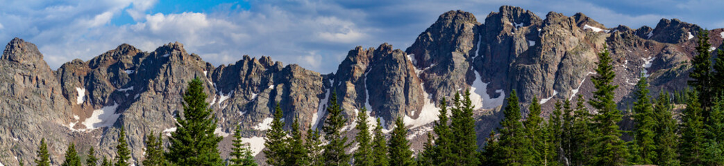 Fototapeta premium Backpacking in Colorado Mountains