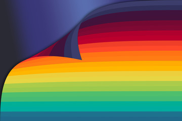 Abstract colorful background with straight lines