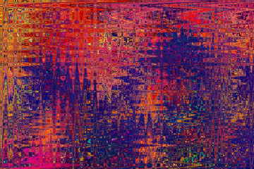 Abstract grunge art background texture with colorful paint splashes.