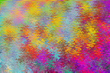 Abstract grunge art background texture with colorful paint splashes