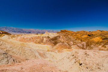 Fototapeta na wymiar Zabriskie Point, Death Valley National Park