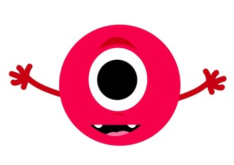 potwory, śmieszne, zabawne, zarazki, dzieci, zabawne, naklejki, pokój dziecka, chłopiec, dziewczynka © monikakosz