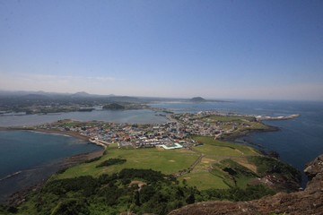 Views of Jeju island in South Korea