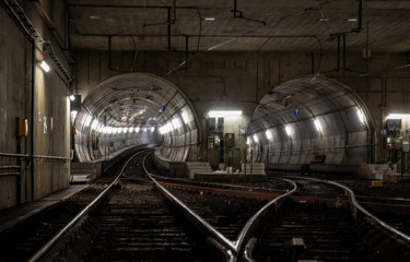 Frankfurt U-Bahn-Tunnel 