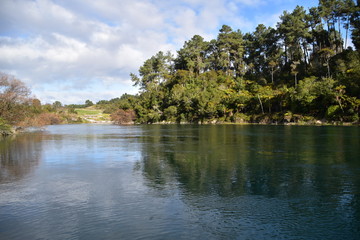 Fototapeta na wymiar Taupo in North Island, New Zealand