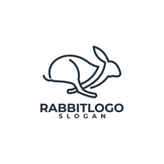 Logo with a symbol of “rabbit