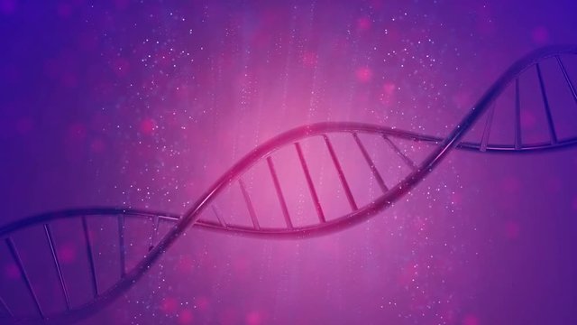 DNA strand medical genetics research background