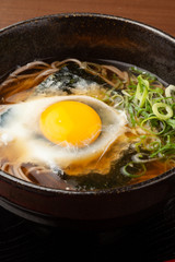 月見蕎麦