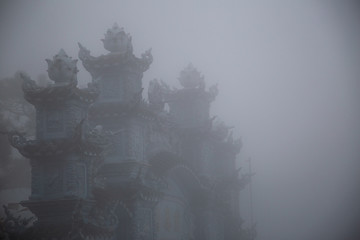 French Village Bana Hills, in Sun World, Danang, Central Vietnam