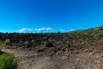 Lava Flow In Lava Beds National Monument